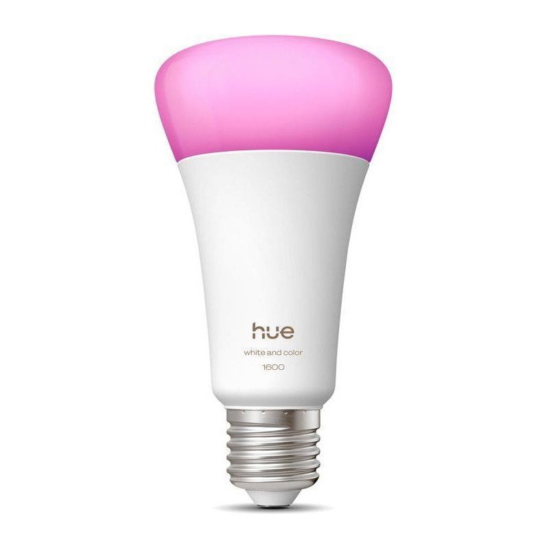 Ampoule LED connectée A67 - PHILIPS HUE - Lumiere blanche chaude - Cu