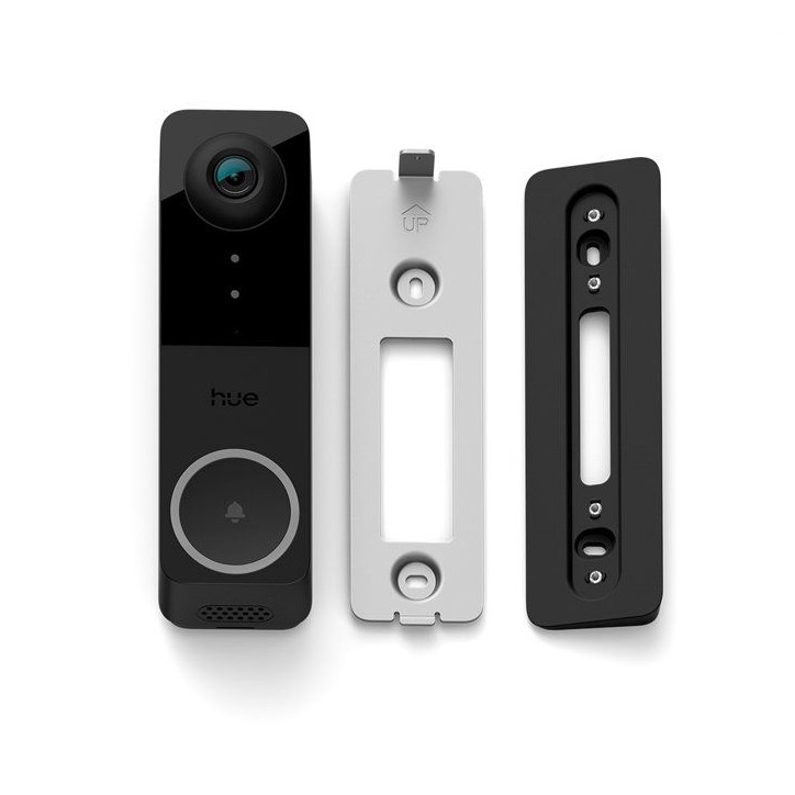 Sonnette vidéo fillaire connectée - Philips Hue - Filaire - 2K - Conversation bidirectionnelle - Extérieur Sonnette vidéo fillaire connectée - Philips Hue - Filaire - 2K - Conversation bidirectionnelle - Extérieur