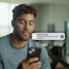 Sonnette vidéo fillaire connectée - Philips Hue - Filaire - 2K - Con