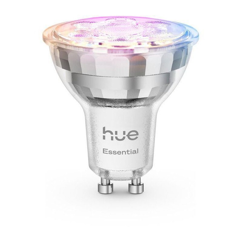 Spot LED connecté GU10 - PHILIPS HUE - Lumiere blanche et colorée -