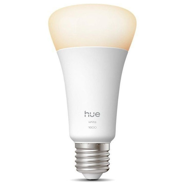 Ampoule LED connectée A67 - PHILIPS HUE - Lumiere blanche chaude - 2700K - Culot E27 - 13,5 W - 1600 lumens