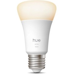 Ampoule LED connectée A60 - PHILIPS HUE - Lumiere blanche chaude - 27
