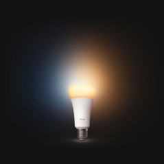 Ampoule LED connectée A67 - PHILIPS HUE - Lumiere blanche chaude - Cu