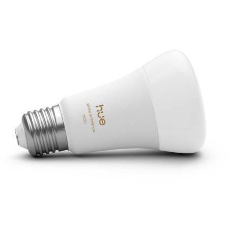 Ampoule LED connectée A60 - PHILIPS HUE - Lumiere blanche chaude - Culot E27 - 8,1W - 1000-2000k - 1100 lumens