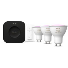 Kit de démarrage - PHILIPS HUE - Lumiere blanche et ambiance colorée