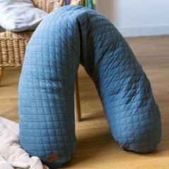 Coussin de maternité - BEABA - Big Flopsy™ - Fleur de coton - Gris