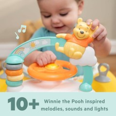 DISNEY BABY -WINNIE- Trotteur bébé évolutif et pliable 2-en-1, Joue