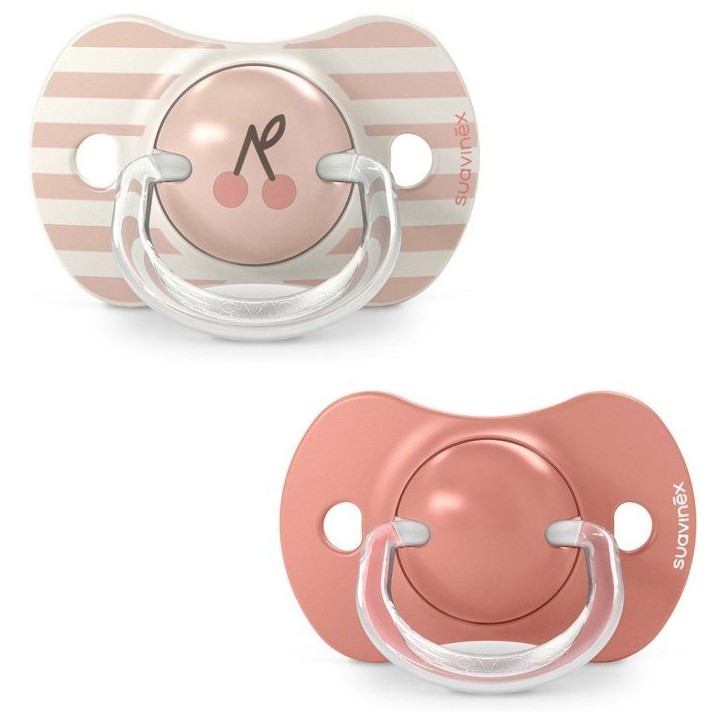 Lot de 2 sucettes symétriques - SUAVINEX - Birdies - SX Pro - 18 mois et plus - Rose Lot de 2 sucettes symétriques - SUAVINEX - Birdies - SX Pro - 18 mois et plus - Rose