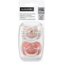Lot de 2 sucettes symétriques - SUAVINEX - Birdies - SX Pro - 18 mois