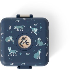 Boite a Sandwich Enfant - MONBENTO - Couverts inclus - Sans BPA - Snac