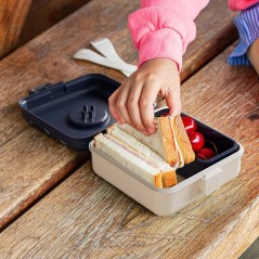 Boite a Sandwich Enfant - MONBENTO - Couverts inclus - Sans BPA - Snac