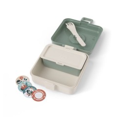 Boite a Sandwich Enfant - MONBENTO - Couverts inclus - Sans BPA - Snac