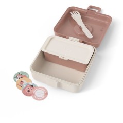 Boite a Sandwich Enfant - MONBENTO - Couverts inclus - Sans BPA - Snac