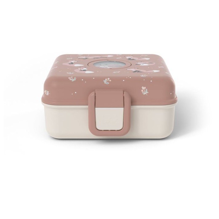 Boite a Sandwich Enfant - MONBENTO - Couverts inclus - Sans BPA - Snacky Fox Boite a Sandwich Enfant - MONBENTO - Couverts inclus - Sans BPA - Snacky Fox