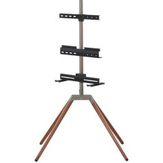 Meubles TV One For All QUADPOD WM7475 NOYER POUR ECRAN DE 32 A 70
