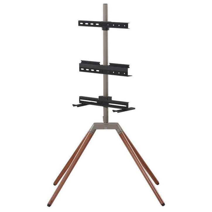 Meubles TV One For All QUADPOD WM7475 NOYER POUR ECRAN DE 32 A 70