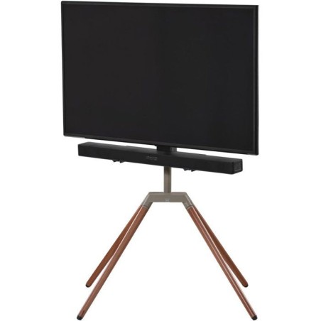 Meubles TV One For All QUADPOD WM7475 NOYER POUR ECRAN DE 32 A 70