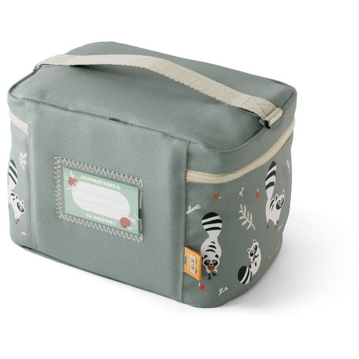 Sac repas isotherme - MONBENTO - Glaciere enfant Frosty 5L Raccoon