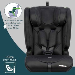 Siege auto évolutif - BAMBISOL - AY570N - Groupe 1/2/3 - I-Size - Noi