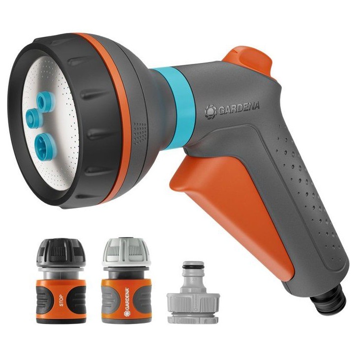 Pistolet d'arrosage multi-applications - GARDENA - Classic - Avec nécessaire de base Pistolet d'arrosage multi-applications - GARDENA - Classic - Avec nécessaire de base