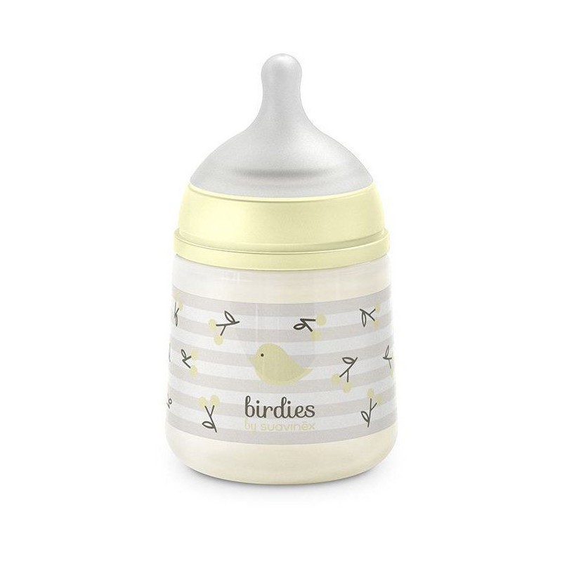 Biberon - SUAVINEX - Birdies - Tétine SX Pro S - 150 ml - 0 a 3 mois