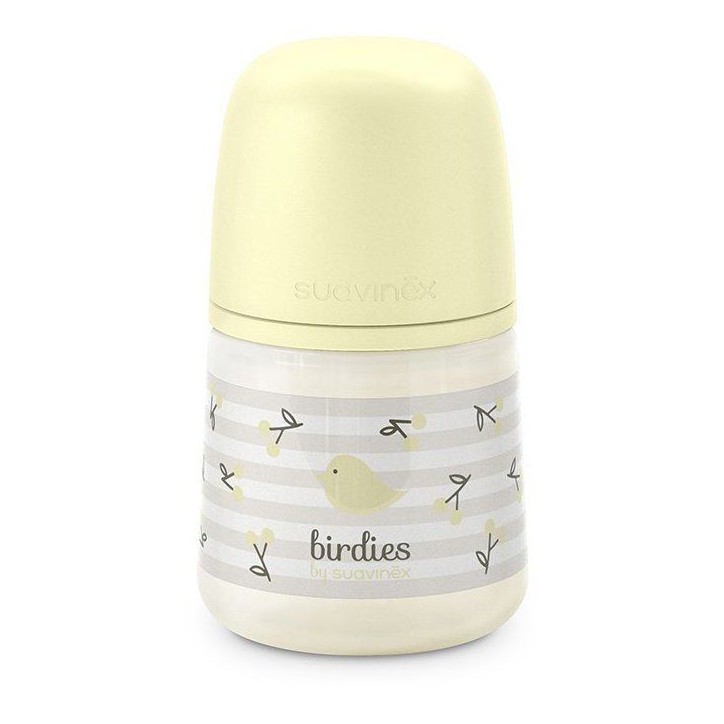 Biberon - SUAVINEX - Birdies - Tétine SX Pro S - 150 ml - 0 a 3 mois - Vert Biberon - SUAVINEX - Birdies - Tétine SX Pro S - 150 ml - 0 a 3 mois - Vert