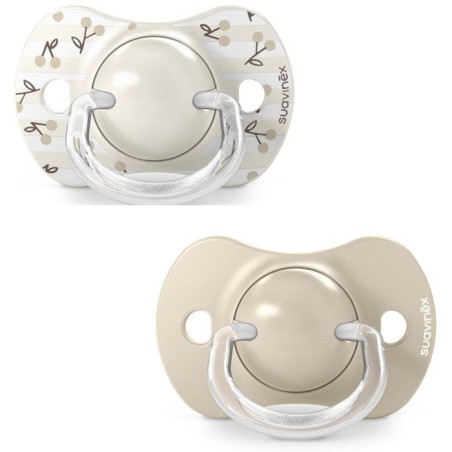 Lot de 2 sucettes symétriques - SUAVINEX - Birdies - SX Pro - 0 a 6 m