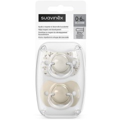 Lot de 2 sucettes symétriques - SUAVINEX - Birdies - SX Pro - 0 a 6 m