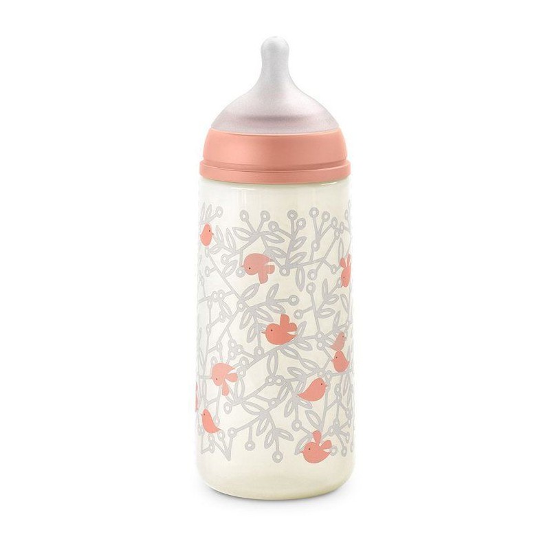 Biberon - SUAVINEX - Birdies - Tétine SX Pro L - 360 ml - 6 mois et p