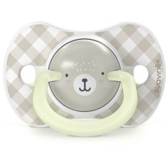 Lot de 2 sucettes symétriques - SUAVINEX - Night&Day Wild&Free - SX P