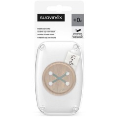 Attache-sucette avec ruban - SUAVINEX - Birdies - Des la naissance - Vert