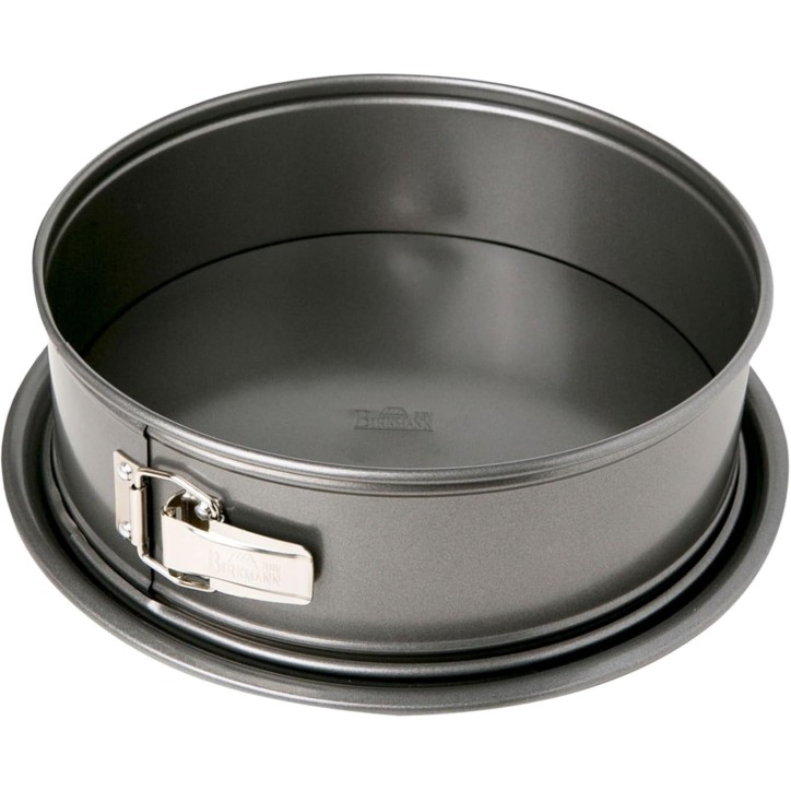Moule a fond amovible - BIRKMANN - EASY BAKING - Acier carbone - Anti adhésif - 26 x 26 x 9 cm