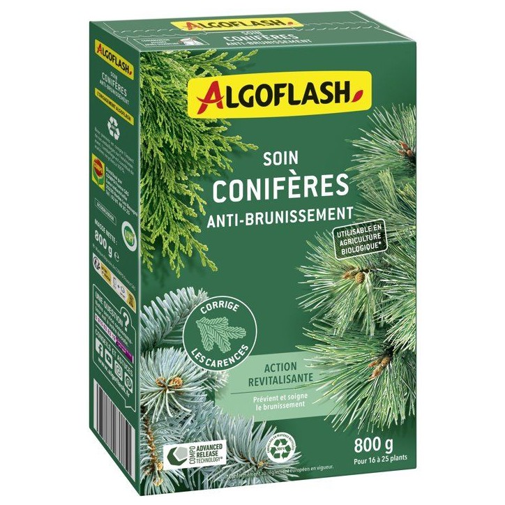 Soin coniferes - ALGOFLASH - Anti-brunissement - 800 g - UAB