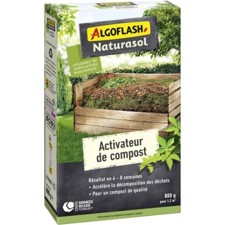 Activateur de compost - ALGOFLASH NATURASOL - Activateur de compost -