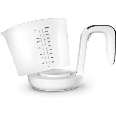 Pichet Gradué/balance - ADE - FRANCA - Verre/Synthétique - 20,7 x 14,6 cm - Inclus 1 pile Cr2032