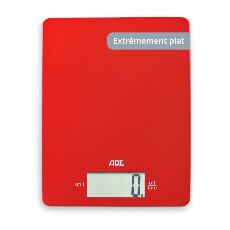 Balance de cuisine digitale - ADE - LEONIE - Plastique ABS - 22 x 17 c