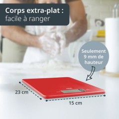 Balance de cuisine digitale - ADE - LEONIE - Plastique ABS - 22 x 17 c