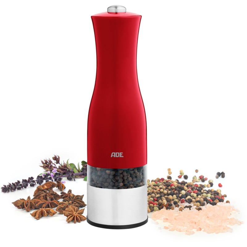 Moulin Poivre/Sel électrique - ADE -KITCHEN GADGETS - Acier inoxydabl