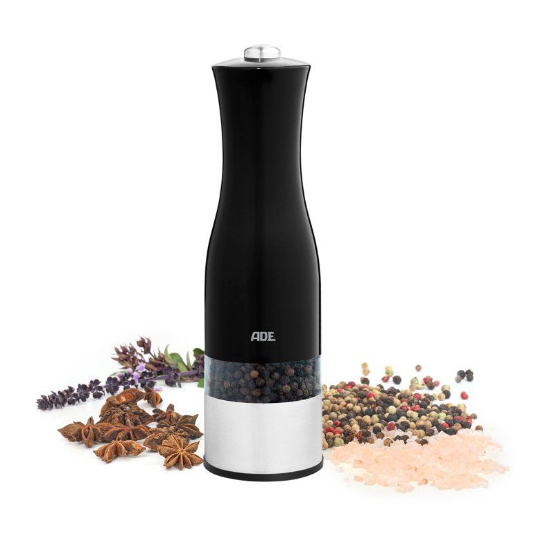 Moulin Poivre/Sel électrique - ADE -KITCHEN GADGETS - Acier inoxydabl