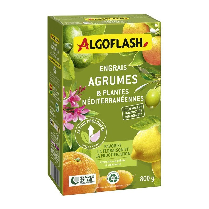 Engrais agrumes - ALGOFLASH - Agrumes & plantes méditerranéennes - 8
