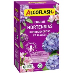 Engrais acidophiles - ALGOFLASH - Hortensias, rhododendrons & azalées