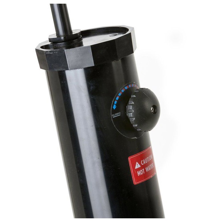 Douche solaire avec réservoir de 9 litres - GRE - Modele PVC - Dimensions Ø11cm x H:220 cm