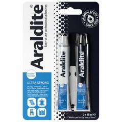 Colle époxy bi-composant - CYANOLIT - Araldite - 2 x 15 ml - Prise lo