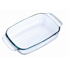 PYREX Plat a four rectangulaire avec poignées 35