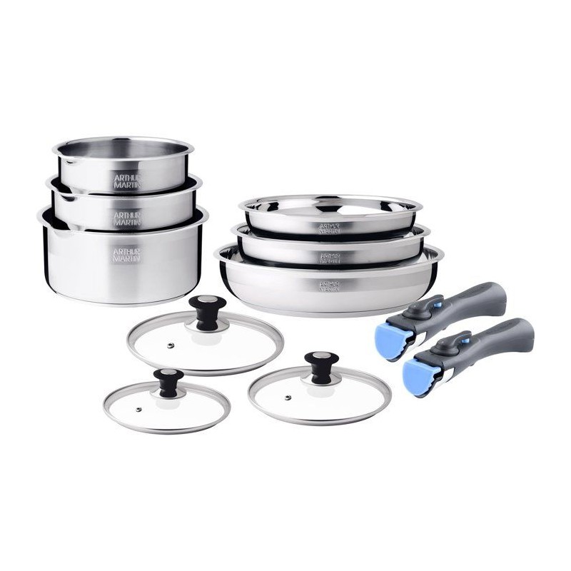 Batterie de cuisine - AM3220 - Tous feux dont induction - ARTHUR MARTI