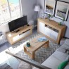 Table basse relevable - BALTIK - Rectangulaire - Chene - Sur pieds - 1