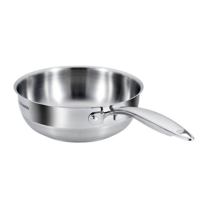 Sauteuse grand chef - ARTHUR MARTIN - AM4490 - Ø20 cm - Inox 18/10 -