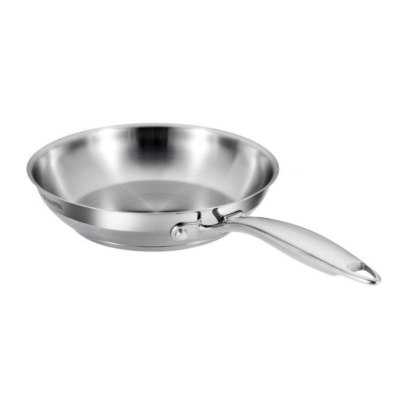 Poele grand chef - ARTHUR MARTIN - AM5336 - Ø20 cm - Inox 18/10 - Tou