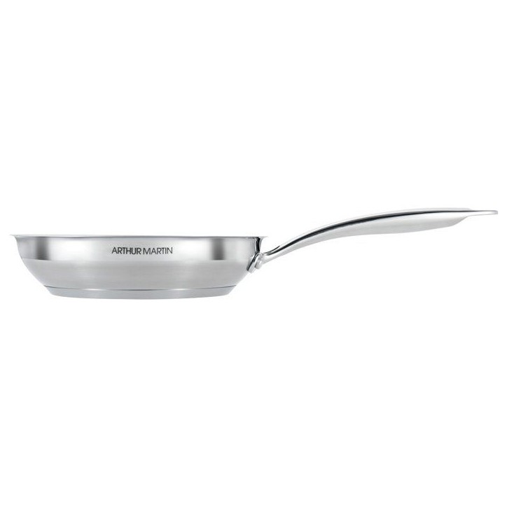 Poele grand chef - ARTHUR MARTIN - AM5336 - Ø20 cm - Inox 18/10 - Tous feux dont induction