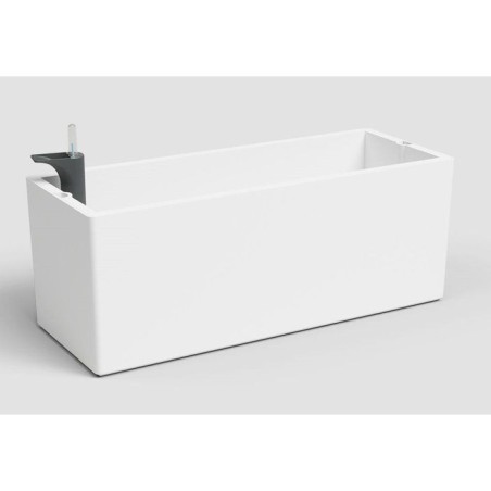Jardiniere Rimini - ARTEVASI - 20 x 51 x H 20 cm - 17 L - Blanc